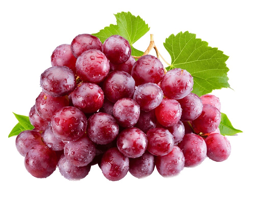 Red grapes