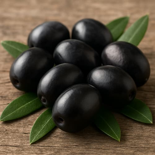 Natural Black Olives