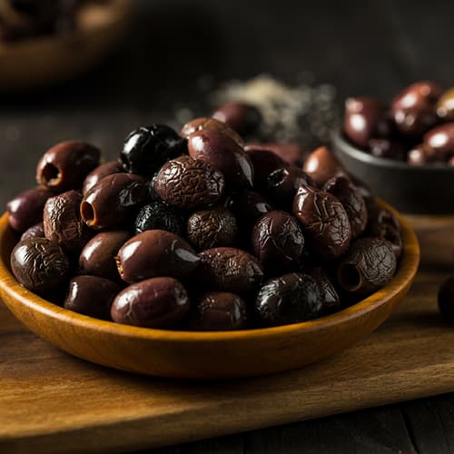 Oxidized Black Olives