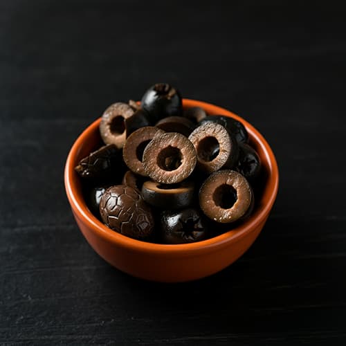 Oxidized Sliced Black Olives