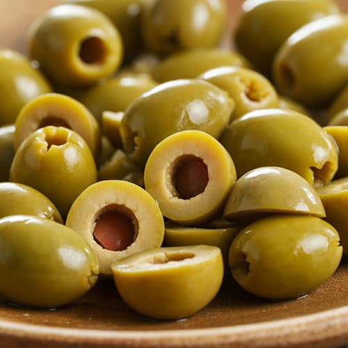 Sliced Green Olives